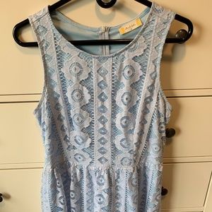 Altr'd State Baby Blue Dress Large